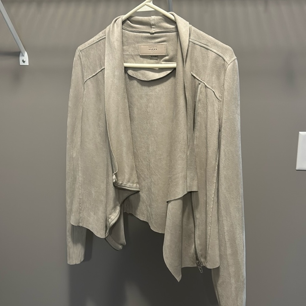 BlankNYC suede feeling jacket